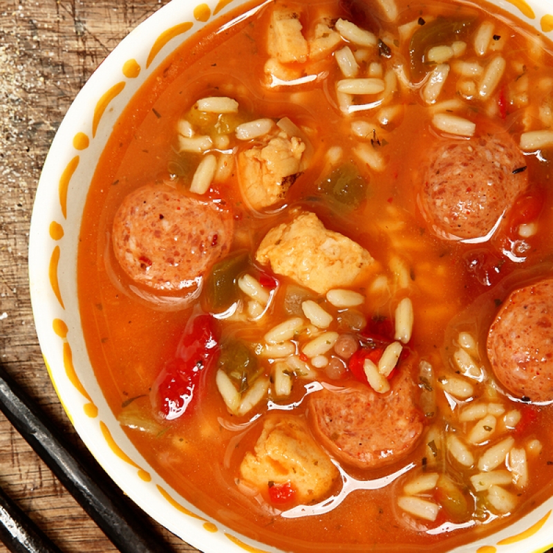 Chicken Sausage Soup Recipe
