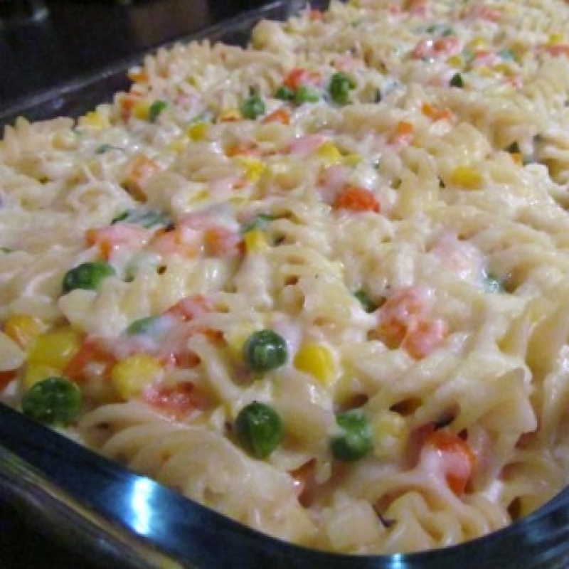 Fusilli Alfredo Bake Recipe