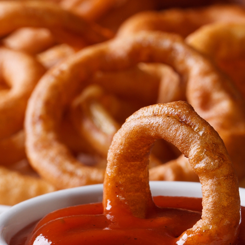 Sweet 'n' Hot Onion Rings Recipe