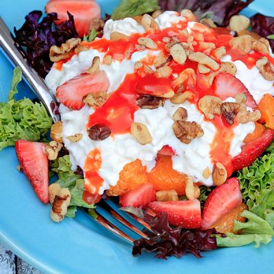 Cottage Cheese Fruit Salad Recipe