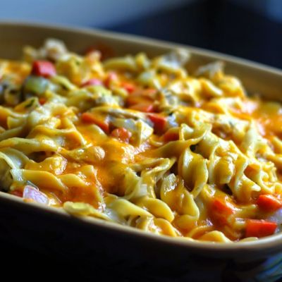 Chicken Egg Noodle Casserole Recipe