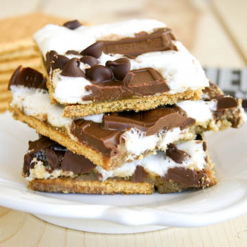 Smores cracker candy recipe